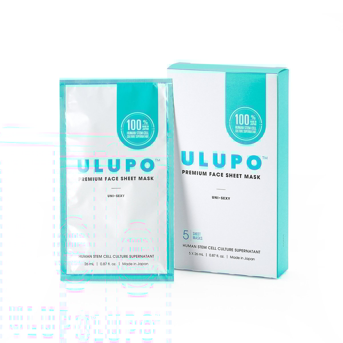 ウルポ「新未来型フェイスシートマスク」1箱（26ml × 5枚） | mtech STORE