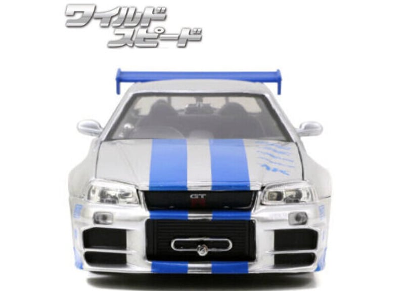 ダイキャストカー ワイルドスピード 1/24 NISSAN SKYLINE GT-R R34