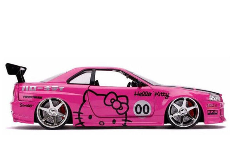 JADATOYS 1/24 HELLO KITTY スカイラインGT-R R34 | 1327