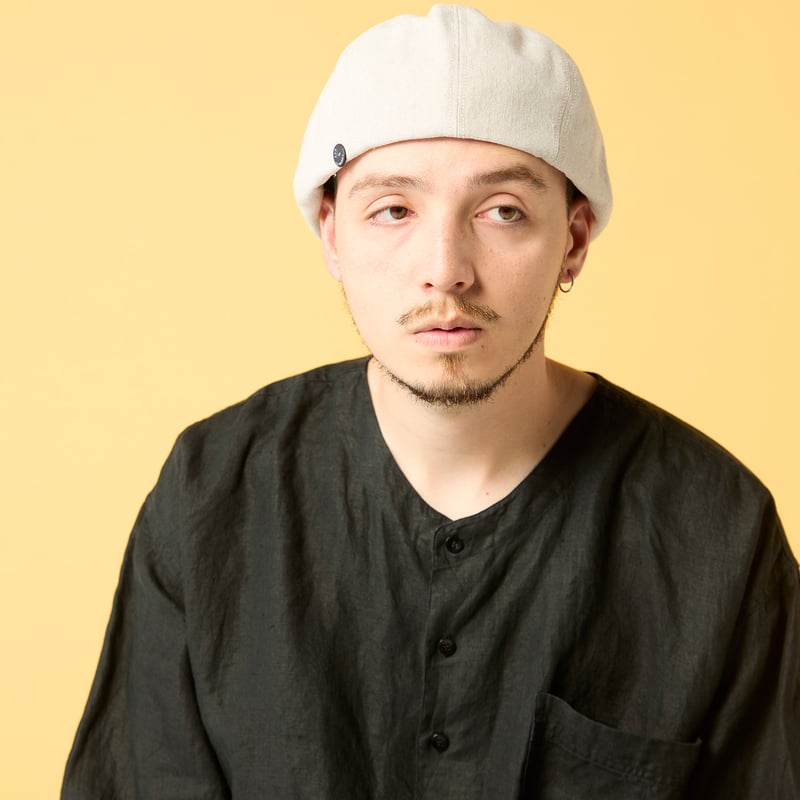 CPH】575PL POLYESTER LINEN CASQUETTE | lupus on