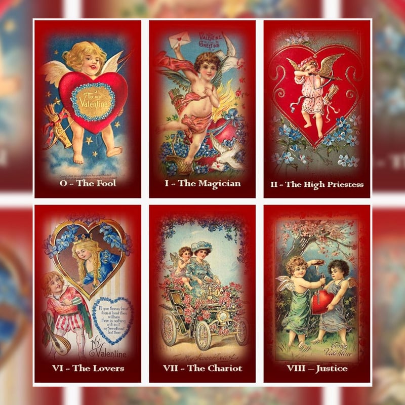 Valentine's Day Tarot Deck【タロットカード】 | musemuse
