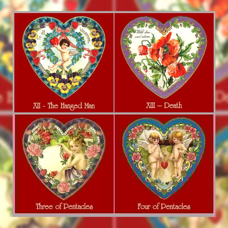 Hearts Tarot deck【タロットカード】 | musemuse