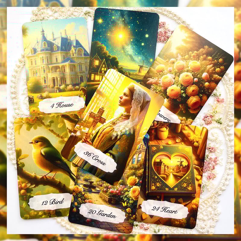 Golden Dreams Lenormand 【ルノルマンカード】 | musemuse