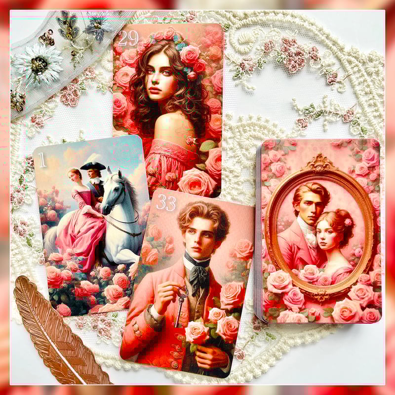 Romantic Rose Lenormand 【ルノルマンカード】 | musemuse