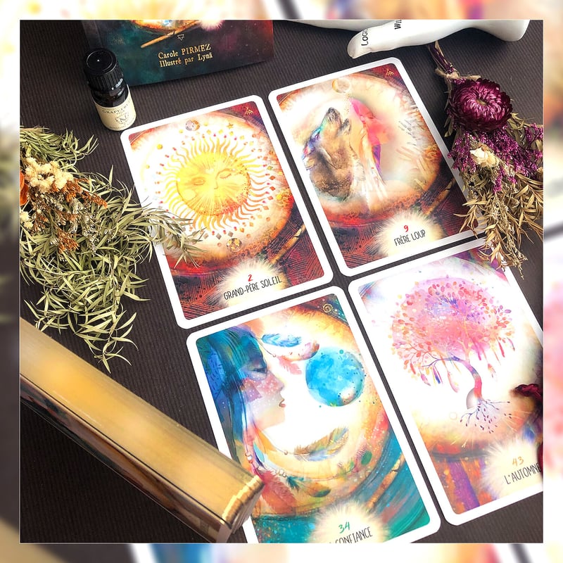 フランス語】ネイティブアメリカンのオラクルカード | musemuse