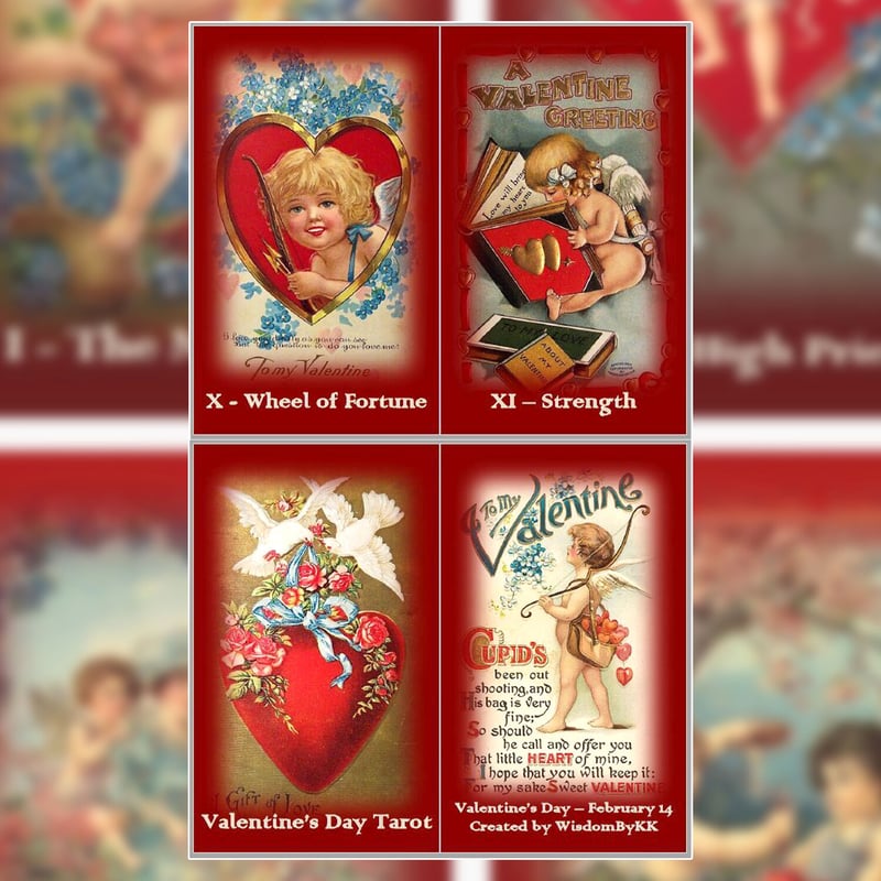 Valentine's Day Tarot Deck【タロットカード】 | musemuse