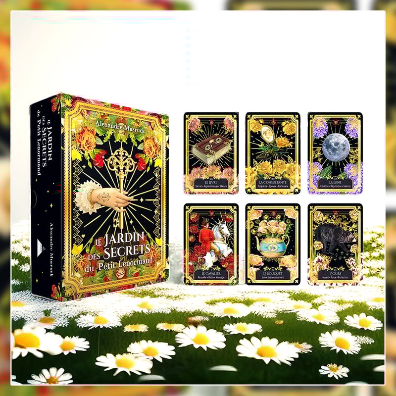 フランス語】秘密の花園プチルノルマン【ルノルマンカード】 | musemuse