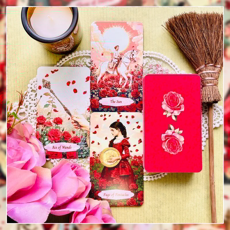 アンティークローズタロットカード Antique Rose Tarot | musemuse