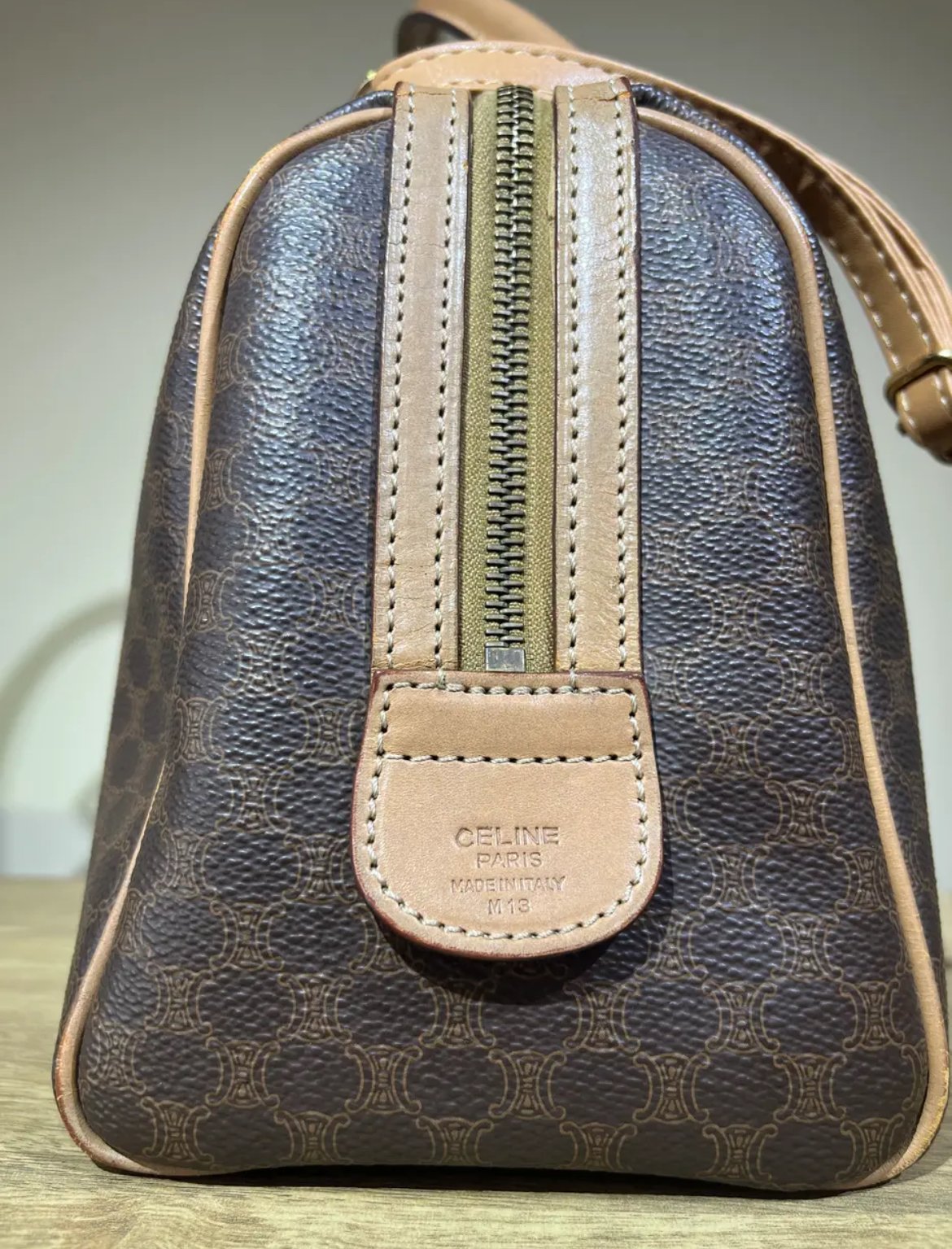 CELINE / セリーヌ】マカダム柄ヴィンテージボストンバッグ