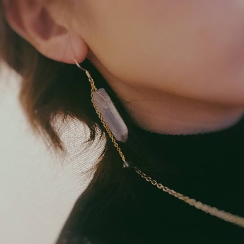 Laule'a（ラウレラ） 水晶 ピアス・イヤリング | くうそう ONE-DERFUL