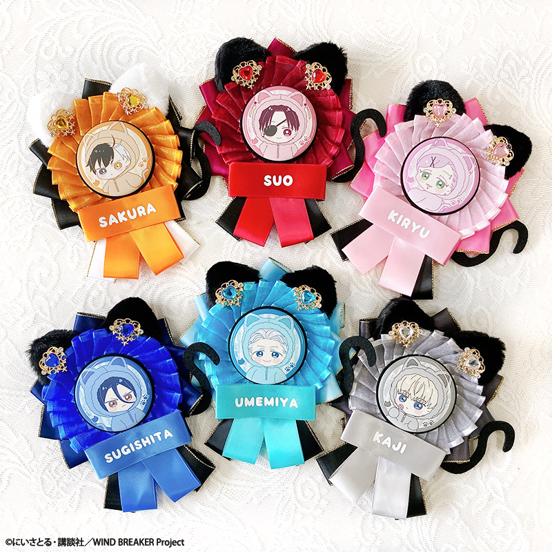 WIND BREAKER ウィンブレ 桜遥 ロフト メタリック缶バッジ 10点 TV