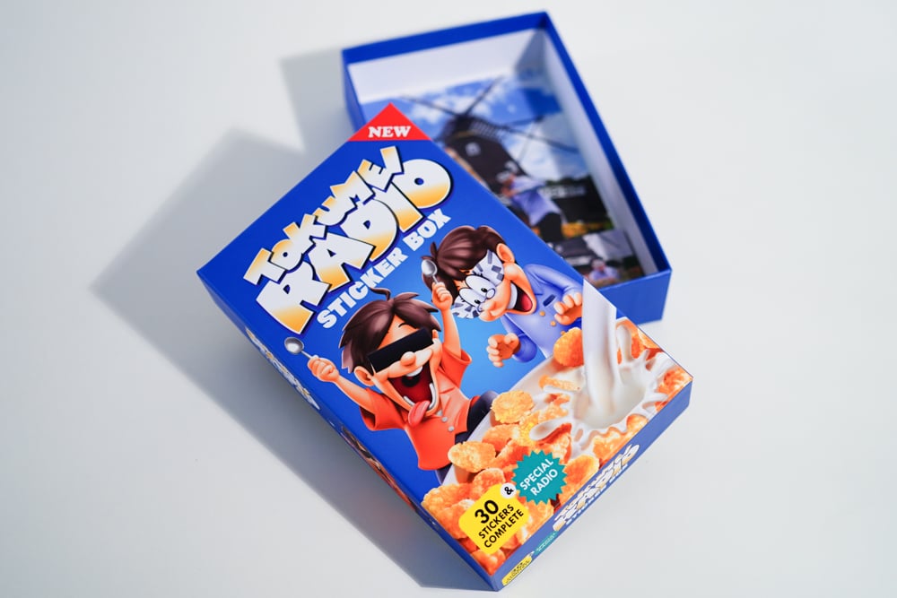 匿名ラジオ SUPERコンプリートステッカーBOX（＋おまけラジオ付き