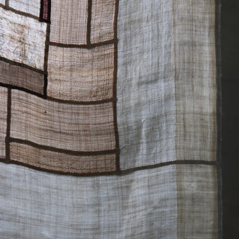 ポジャギ（韓国モシ×古更紗×古麻）／umeki pojagi | somushi webshop