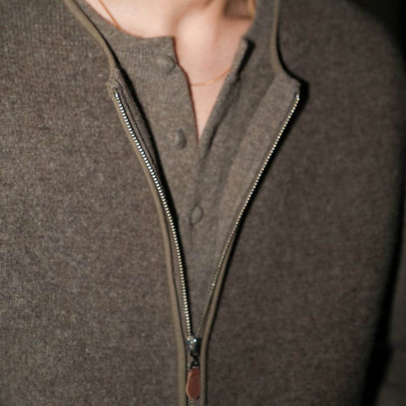 WALENODE innocent YAK Zip-up vest | MusterWerk