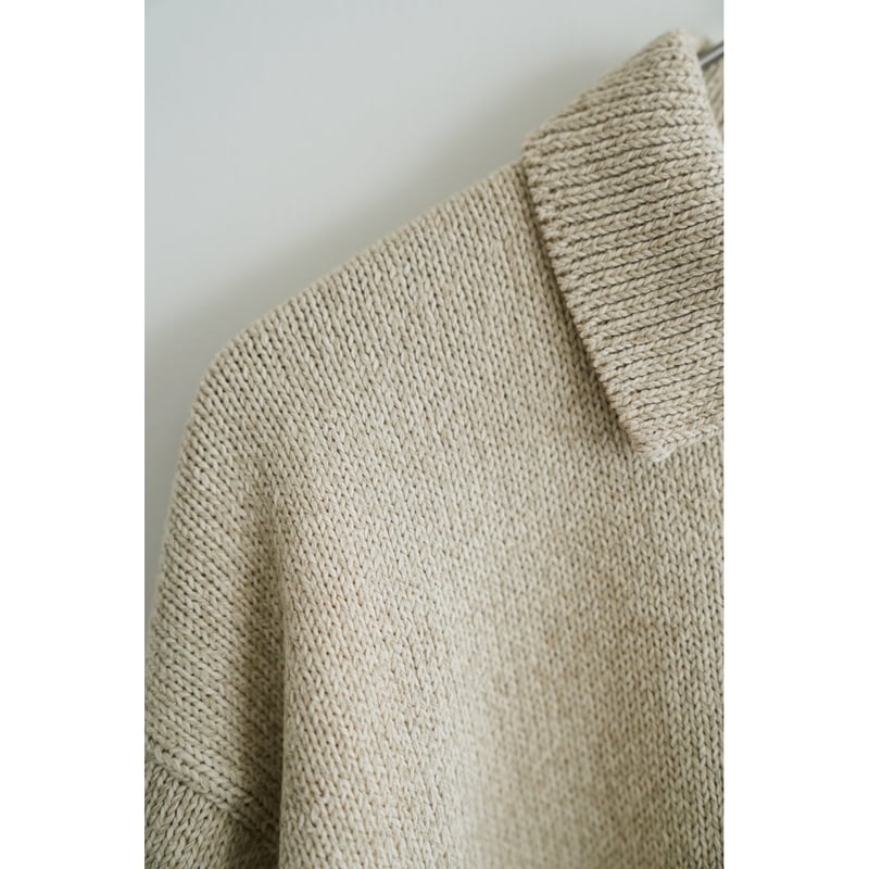 Olde H & Daughter SILK COTTON BOAT NECK/HALF Z