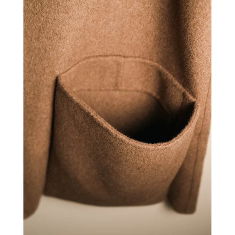 MAATEE&SONS Ex. CASHMERE/MINK REVER VEST | Must