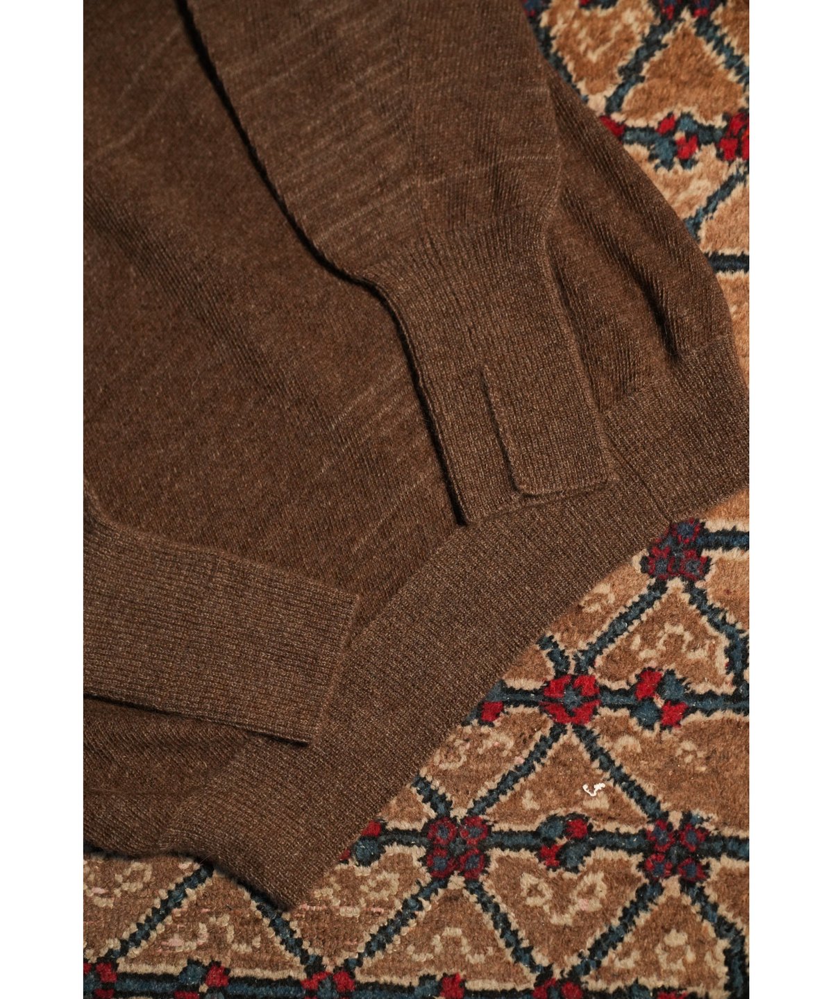 MAATEE&SONS RBALPACA-CASHMERE/MINK SS天竺 SWEATER