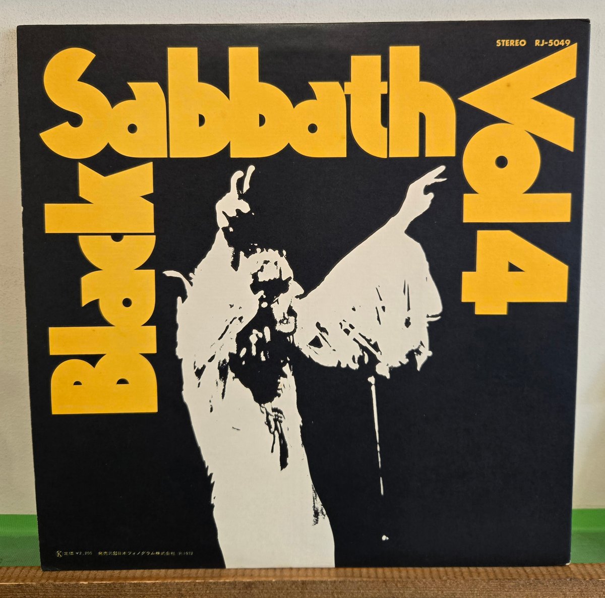 LP )BLACK SABBATH/VOL.4 72年JAPAN 初回LP 状態良好 | S