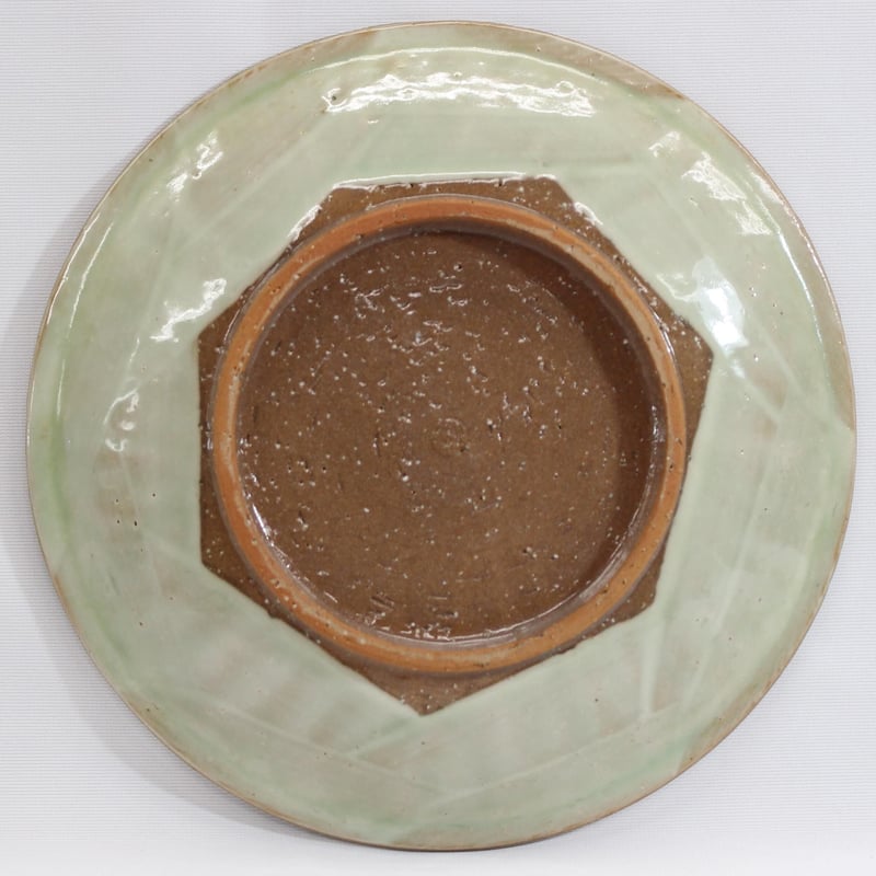 特選品 京都 京焼（清水焼） 土淵陶葊(どぶちとうあん)作 ☆月下美人六