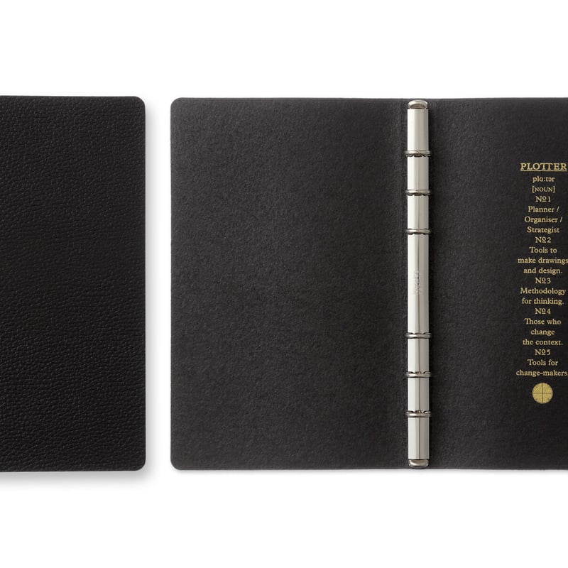 PLOTTER レザーバインダー シュリンク バイブルサイズ | NAGASAWA