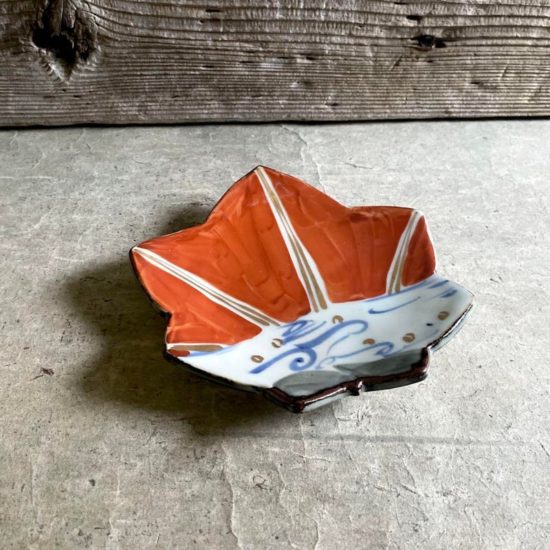 色絵 乾山額皿（写し) 色絵 乾山額皿（写し)