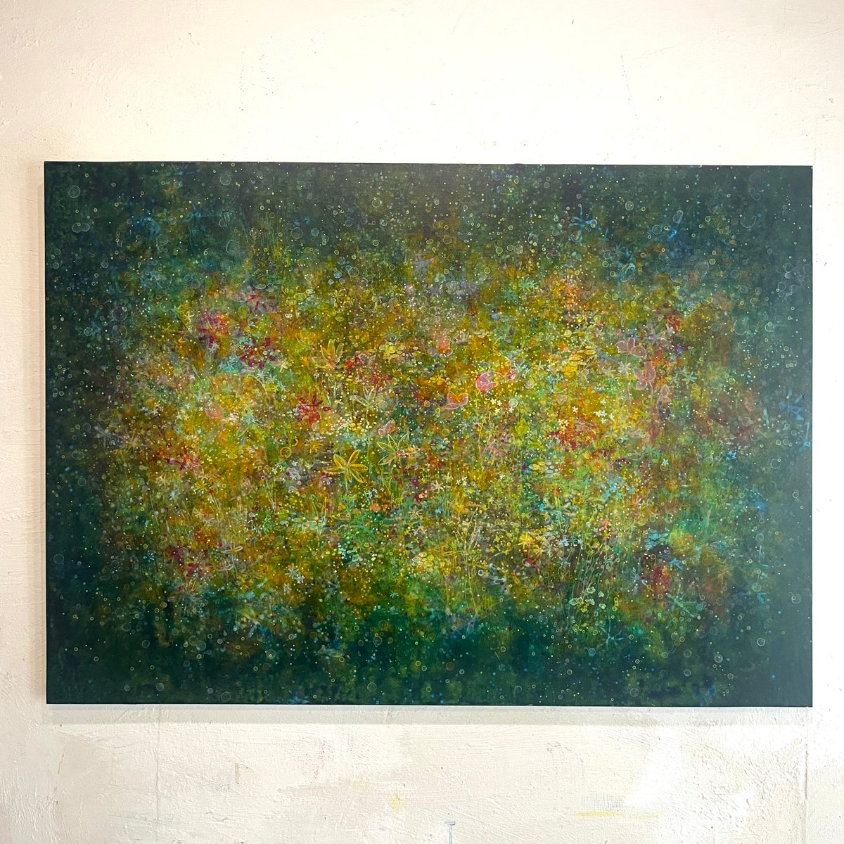 レンタル中]絵画(B1サイズ)「 みちのほほえみ 」 | AZUMI KASHIUCHI o