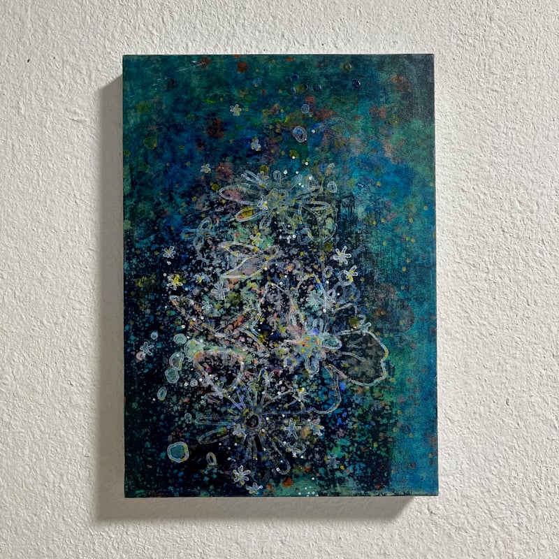 触れる絵画(B5サイズ)「 クオリアの花 」 | AZUMI KASHIUCHI online