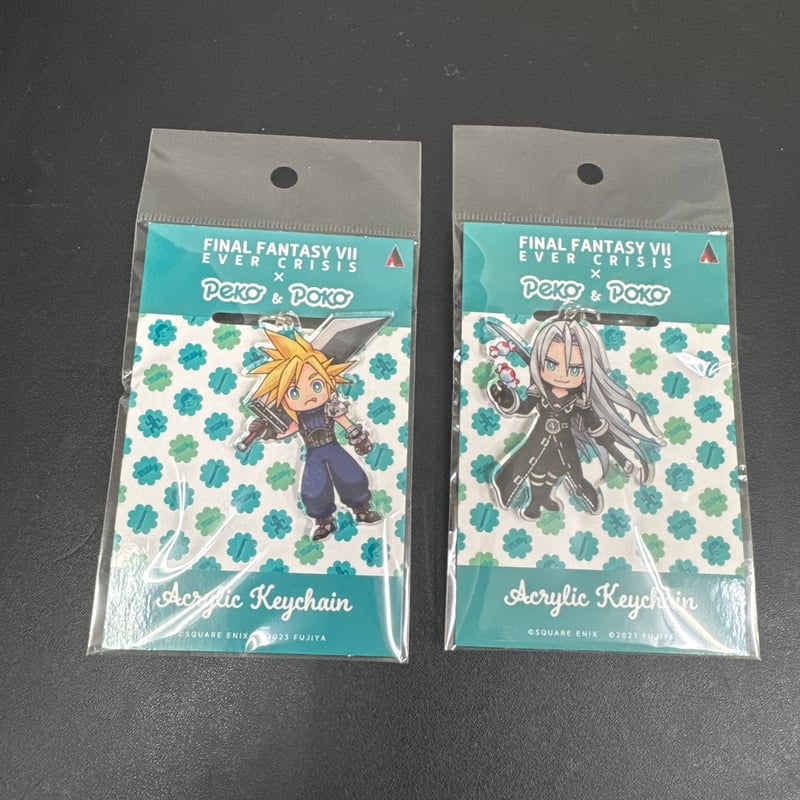 ファイナルファンタジー 不二家 アクリルキーホルダー クラウド