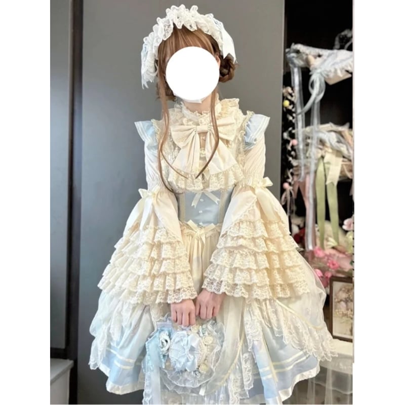 Lacy Princess姫袖ブラウス アイボリー／Select | tulle オンラインストア