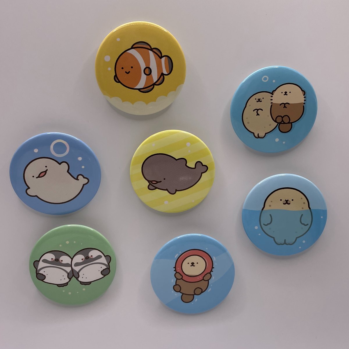マリンワールド×かやぬゆみ】缶バッジ | すいそう