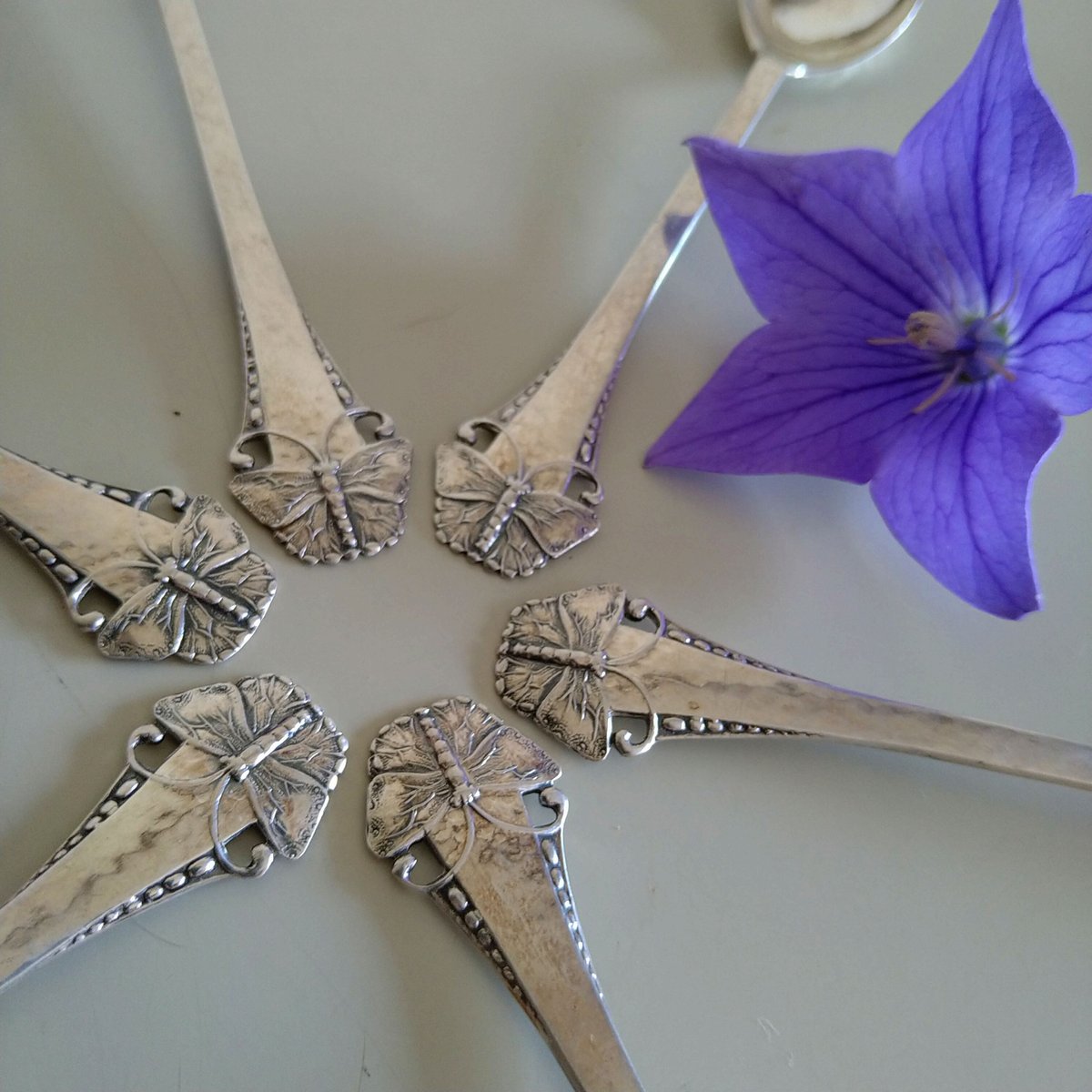 1930～1970年 C.V.L＆Co デンマークのシルバースプーン6本セット