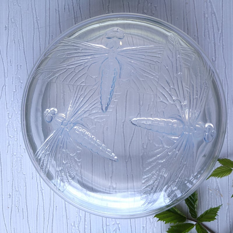 R.Laliqueルネ・ラリック1921年トンボのボンボン入れオパールセント