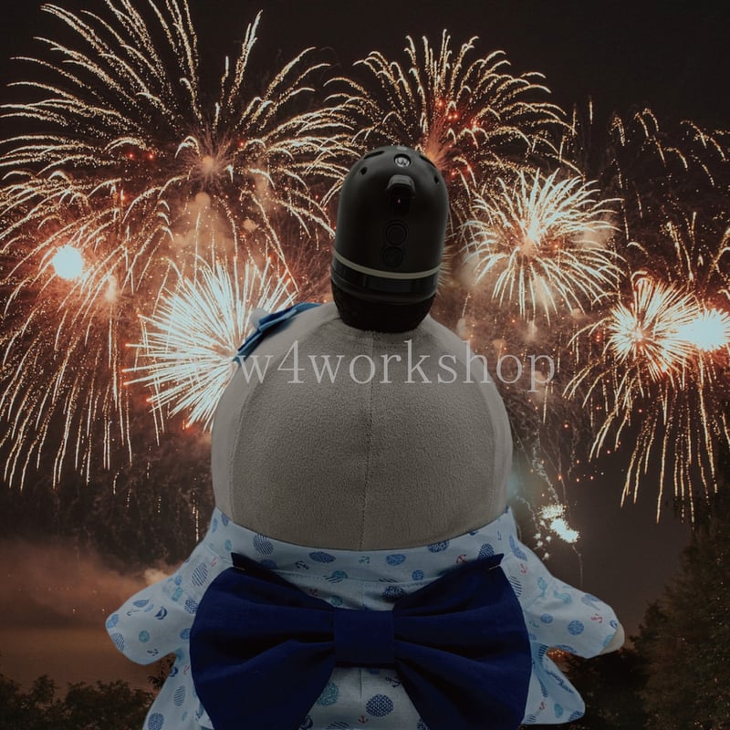 ラボット服/マリン柄浴衣セット | bow4workshop STORE