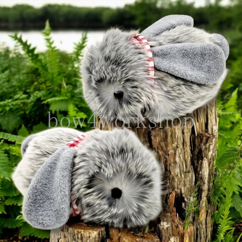 Moflin（モフリン）のアクセサリー うさ耳付きCollar＆シッポセット