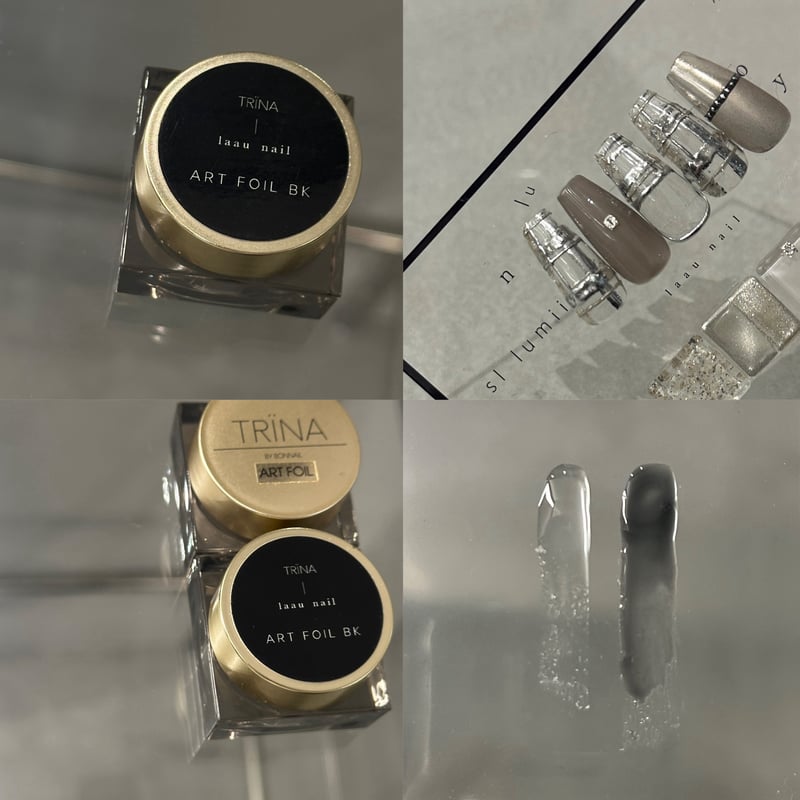 TRÏNA×laau nail art foil gel_BK | laau nail store