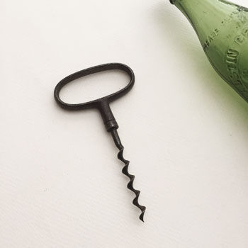 HERMESエルメス】 アンティーク ゴルフクラブモチーフ栓抜き