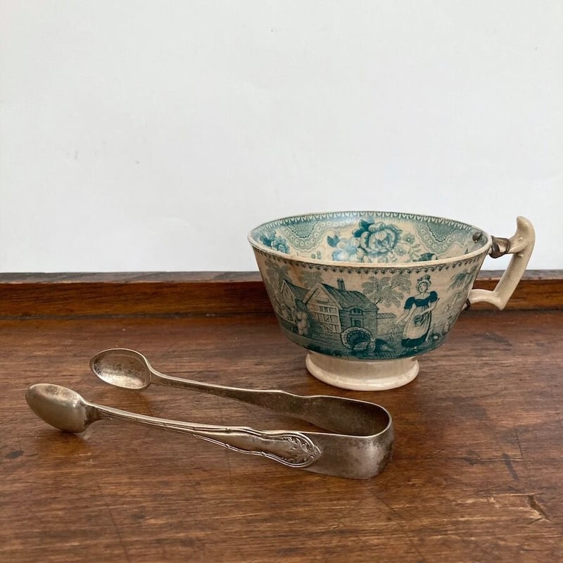 sugar tong アンティークシルバーシュガートング イギリス | cocon