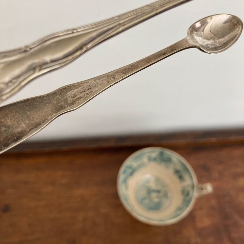 sugar tong アンティークシルバーシュガートング イギリス | cocon