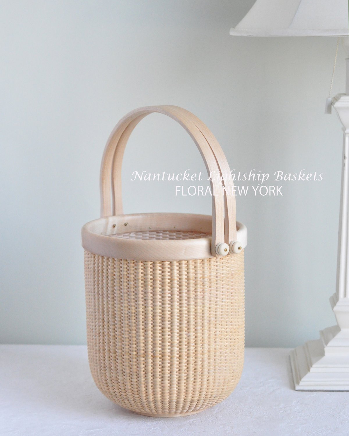 ナンタケットバスケット・7インチラウンド】 | Flower&Nantucket Baske