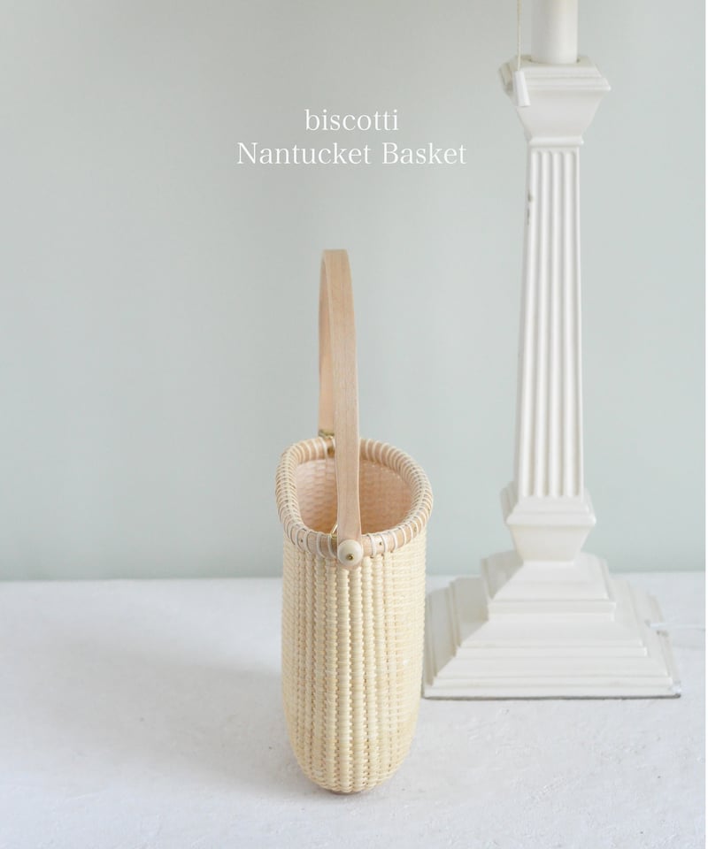 ナンタケットバスケット・ビスコッティ】ゴールドチェーンストラップ