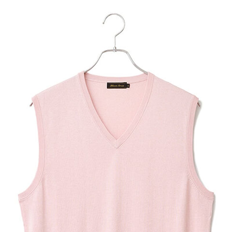 シルクカシミヤ メンズ Vベスト 「ALPHA」アルファー | ALPHA ONLINE STORE