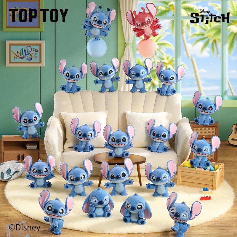 現品販売】TOPTOY x ディズニー 「ミニ・スティッチフワフワ
