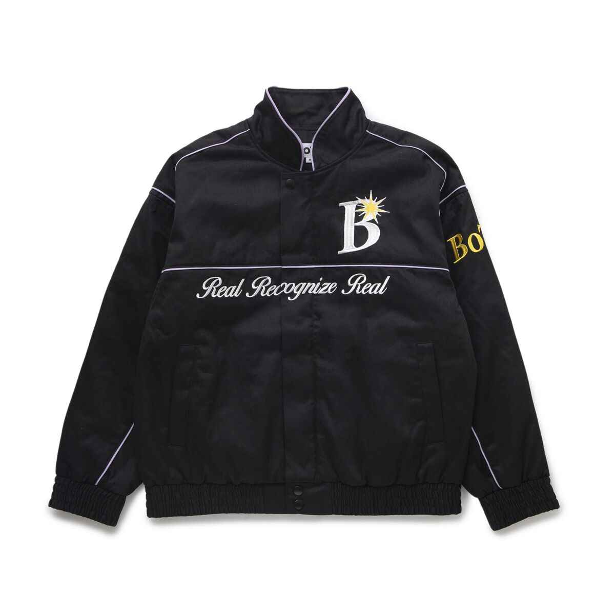 BoTT / COTTON RACING JACKET / BLACK | Sophomore