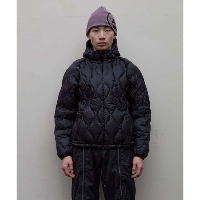 BAL / x TAION REMOVABLE SLEEVE DOWN JACKET / BL