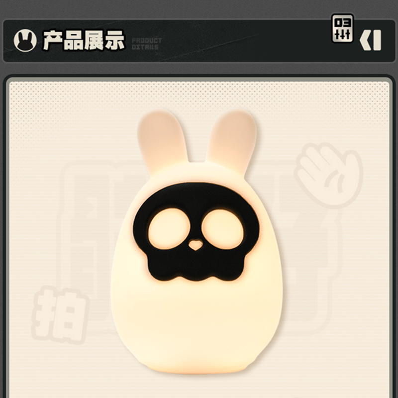 ゼンレスゾーンゼロ miHoYo 麗都優選シリーズ 骷惑仔ボンプ 叩いて光る