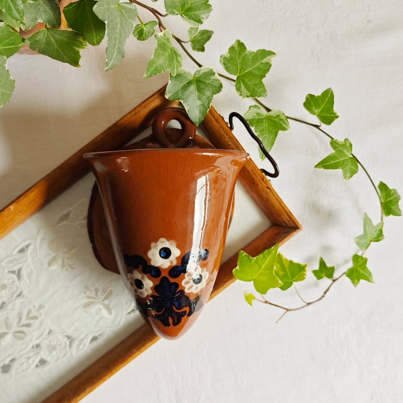 花柄のほっこり陶器の壁飾り | Tabino Okurimono