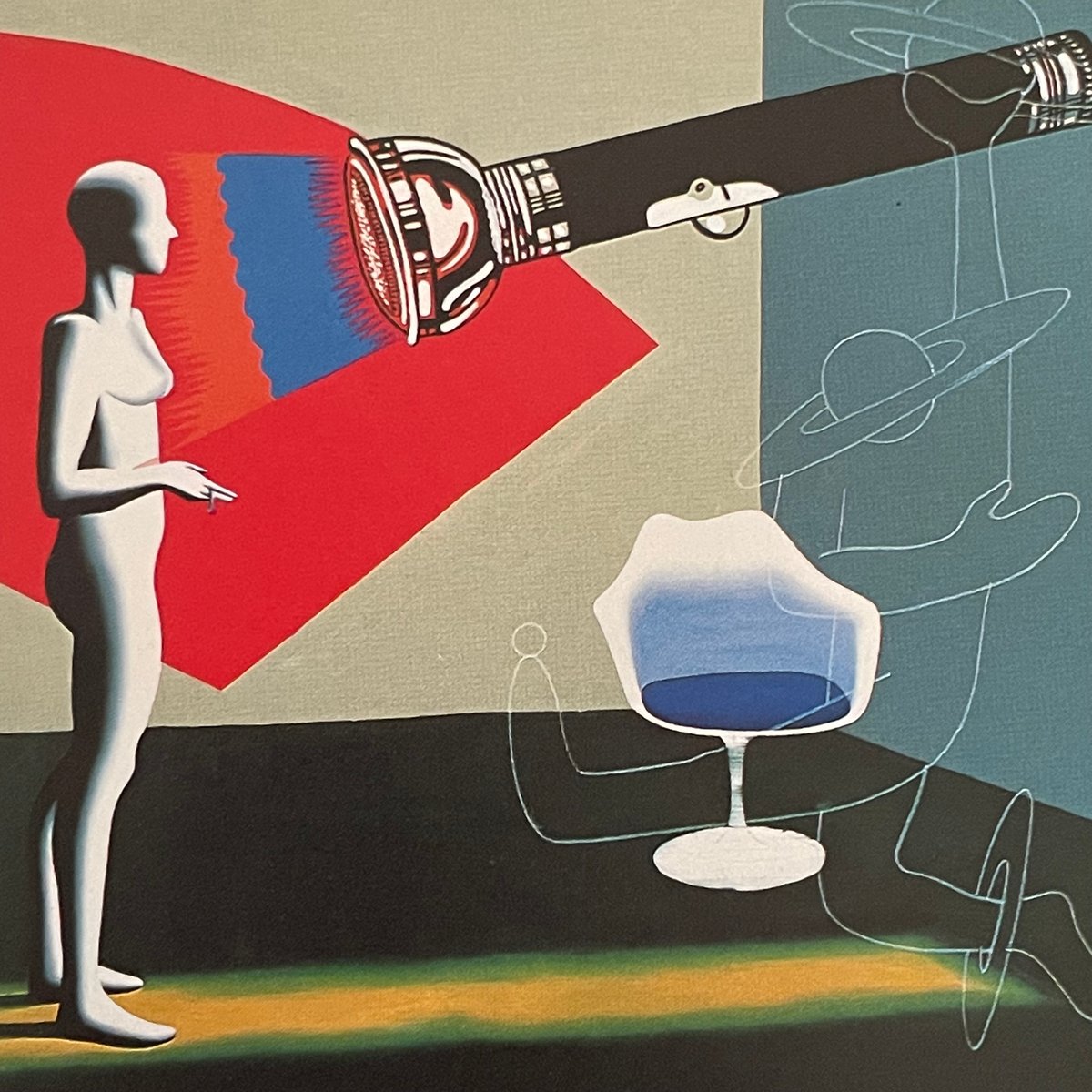 マーク・コスタビ画集 ビデオ・レンタル・ストアが閉っていて、悲しい