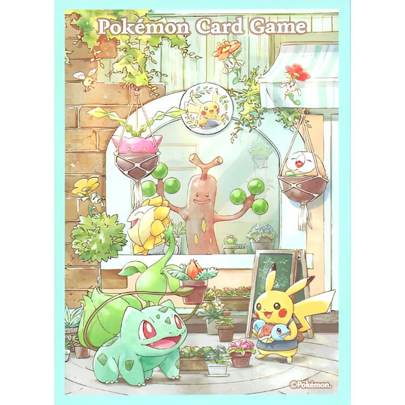 バラ】 日版 ポケセン限定 Pokemon Grassy Gardening (2021)