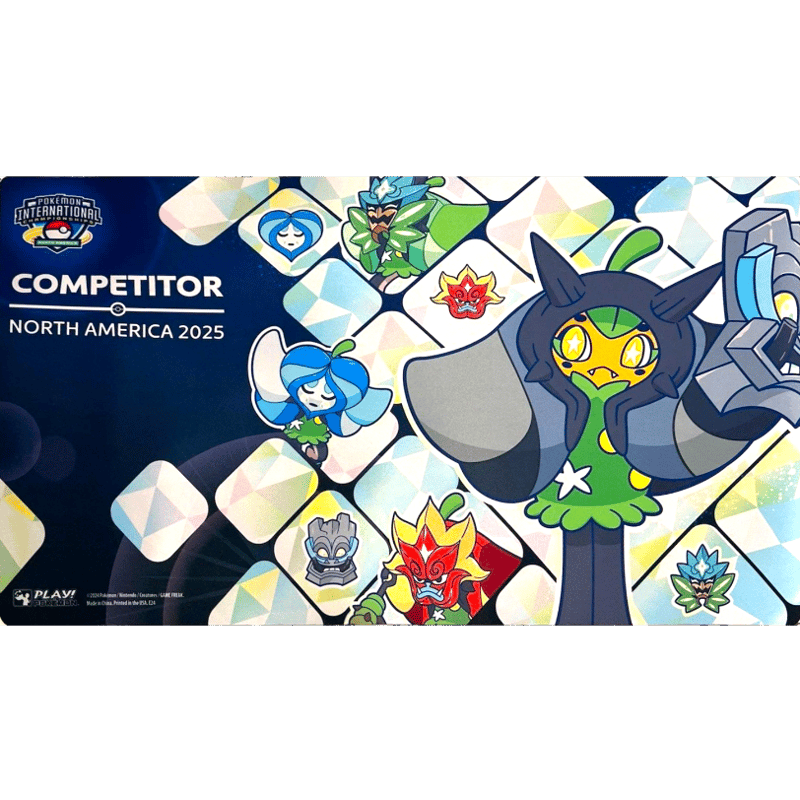 激レア NAIC 2025 TOP8 オーガポン いしずえ 公式 プレイマット