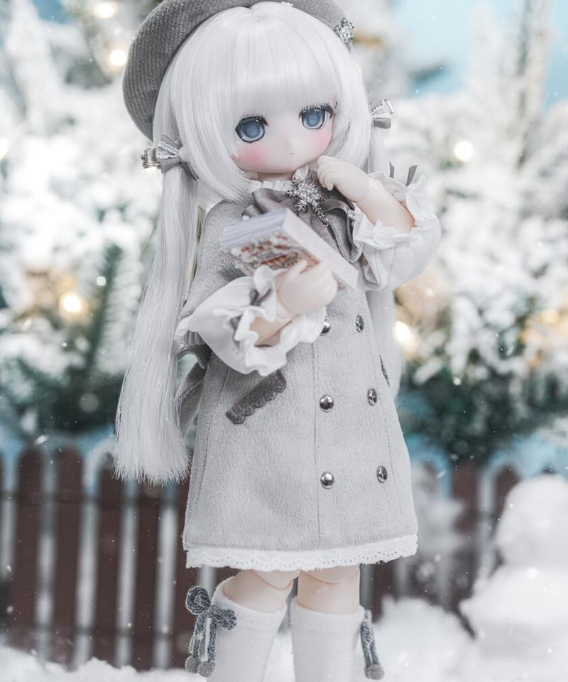 即納!【限定3set】TinyFox【Snowdoll・Flurry】雪の子 フラーリィ